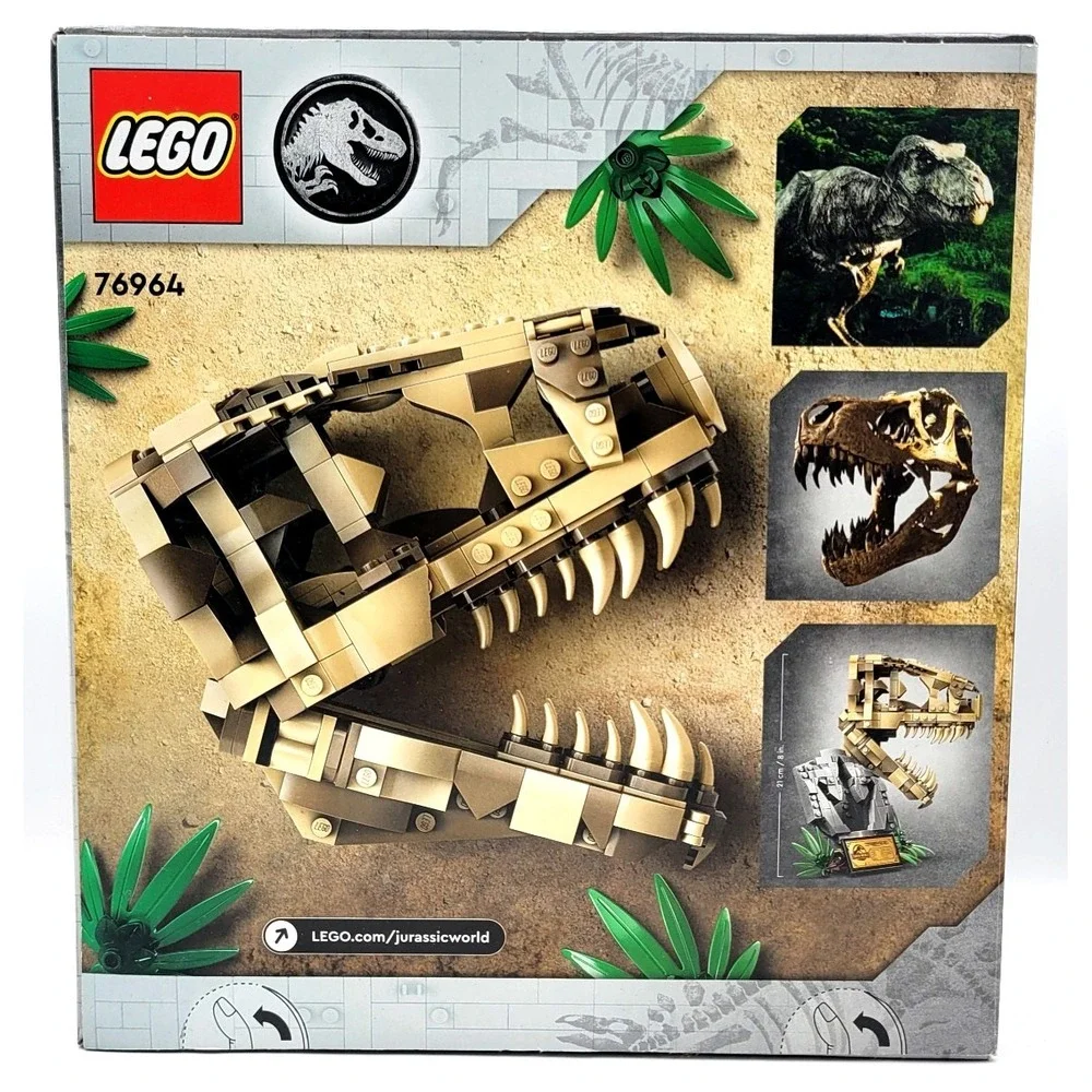 LEGO Dinosaur Fossils T. rex Skull 76964‎ 577 Pcs/ Pzs 9+ Jurassic World NEW